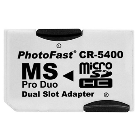 ADAPTER MEMORY STICK PRO DUO DUAL  2 SLOTS 