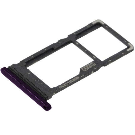 SIM CARD TRAY MOTOROLA ONE MACRO PURPLE