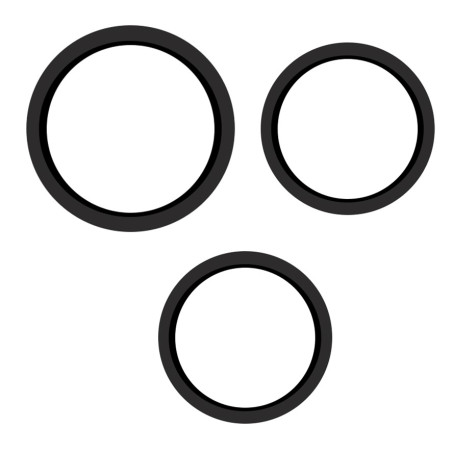 CAMERA GLASS MOTOROLA EDGE  2020  SET 3 PCS 