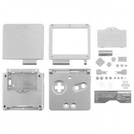 FULL HOUSING GAME BOY ADVANCE SP SILVER