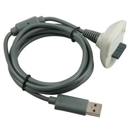 CHARGER CABLE XBOX 360 WHITE