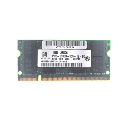 MEMORIA RAM 1GB 2Rx8 NETLIST