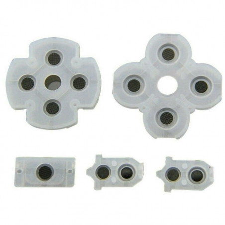 RUBBER CONTACT BUTTON PS4 JDS-030 JDS-040 SET 5 PC