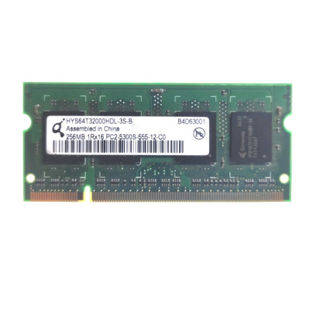 MEMORIA RAM 256MB 1Rx16 QIMONDA