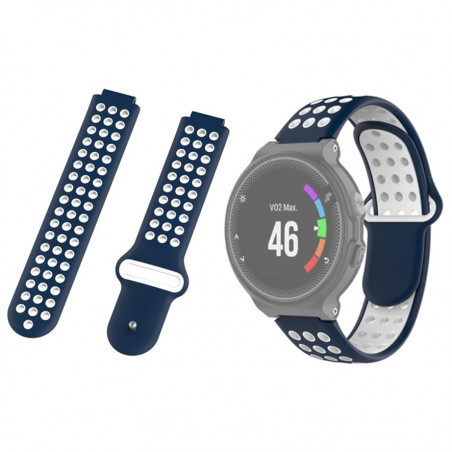 WATCHBAND GARMING FORERUNNER 235 BLUE WHITE