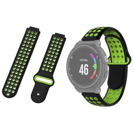WATCHBAND GARMING FORERUNNER 235 BLACK GREEN